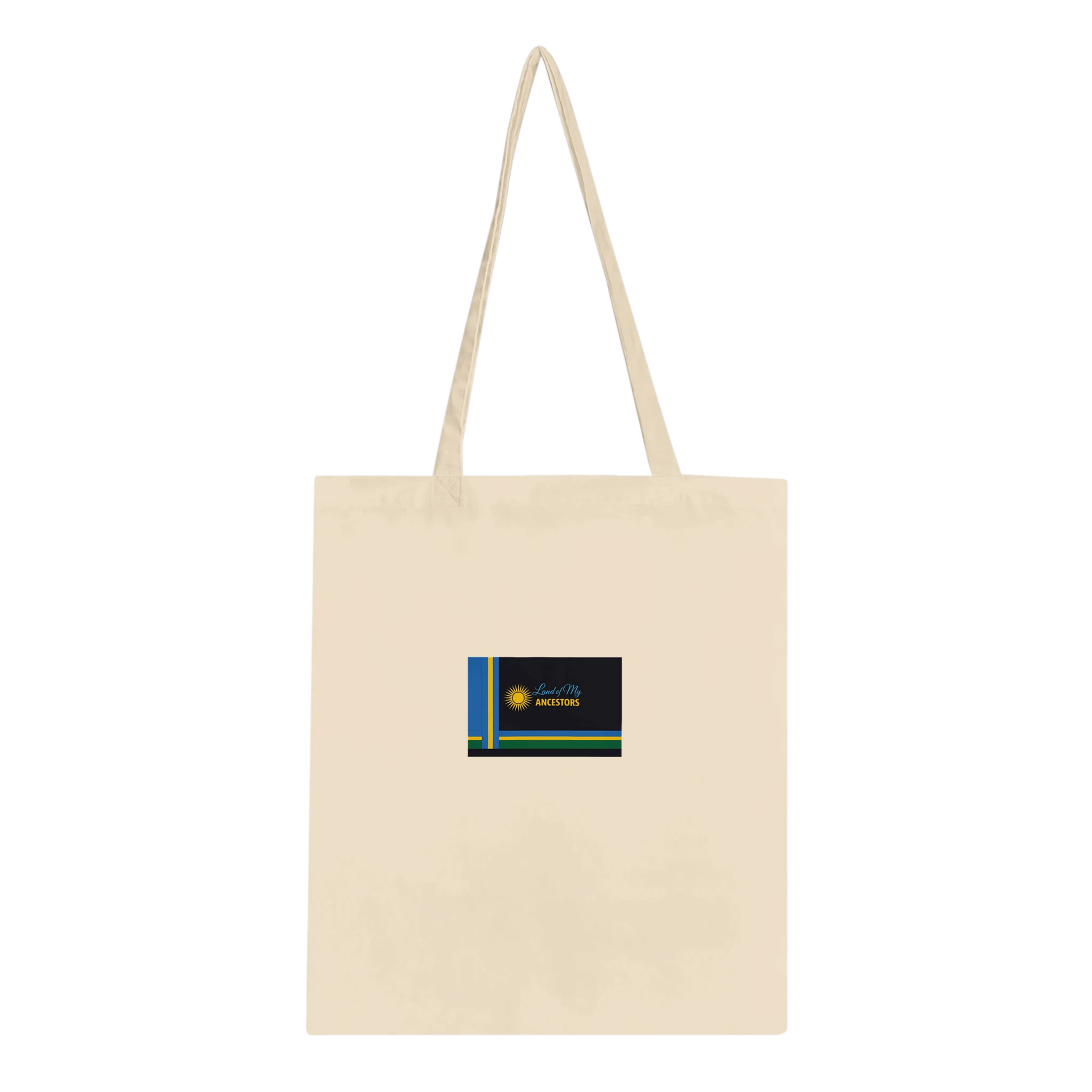 Rwanda Inspired Design - Classic Tote Bag White – Echoes Gifts shop